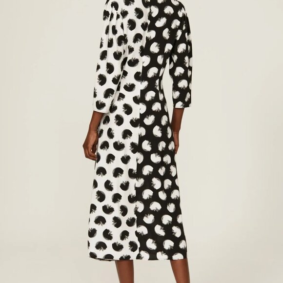 BOSS Danotta Palm Wrap Dress, US 4 - Picture 2 of 14